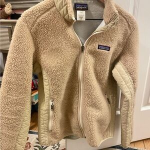 Patagonia Women's Cream Fleece Synchilla Full Zip Jacket